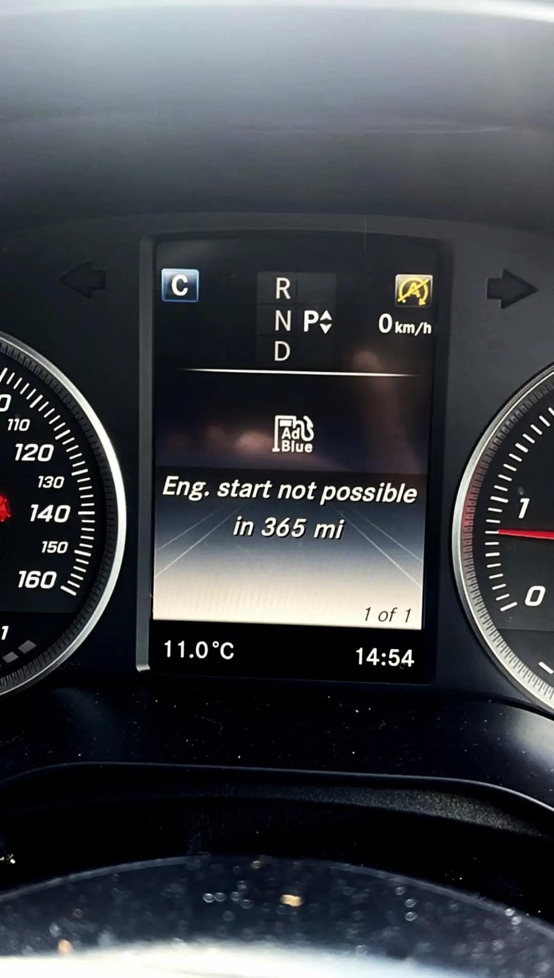 AdBlue Malfunction Message